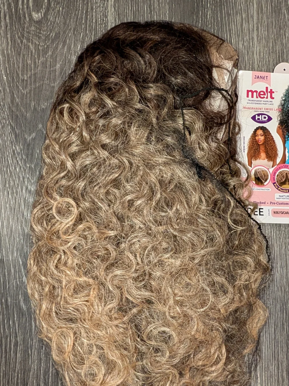 HD Melt Extended Part DEE Lace Front Wig